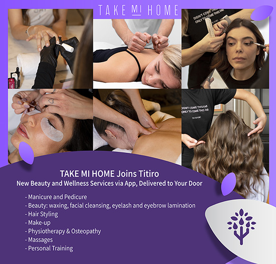 Titiro and Take Mi Home: New At-Home Beauty and Wellness Services