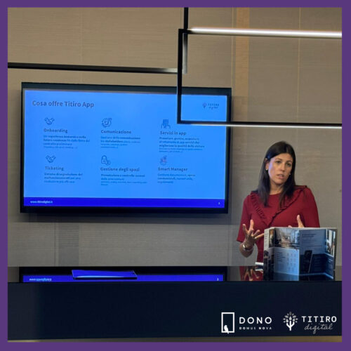 Il primo palazzo Titiro Digital nella Capitale